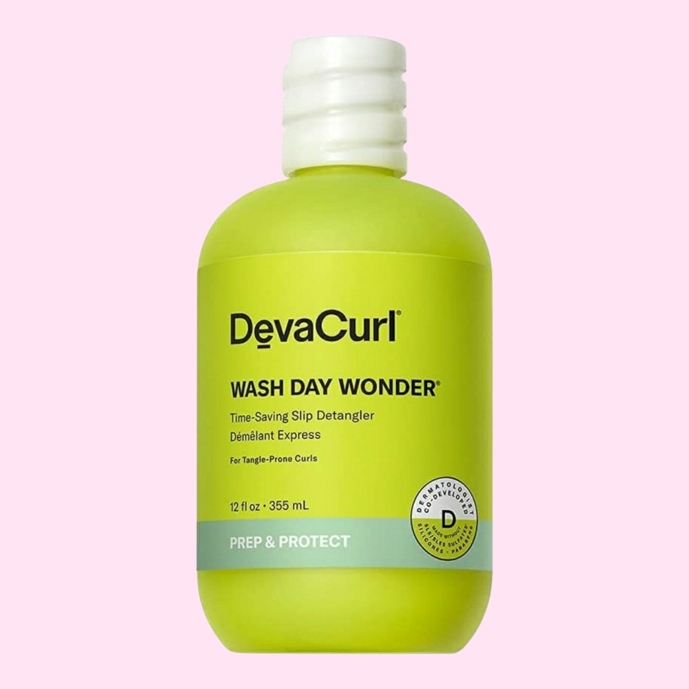 DevaCurl Wash Day Wonder Time-Saving Slip Detangler  Tangle-Release Complex 12oz